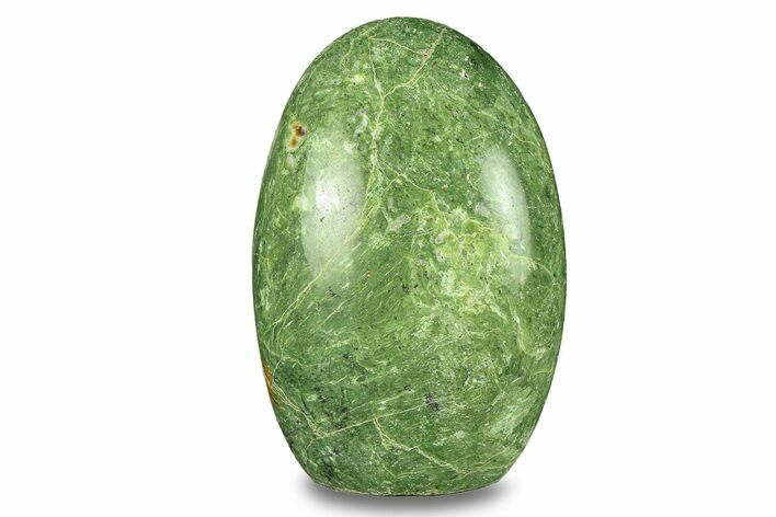 Free-Standing, Polished Green Chrysoprase - Madagascar #293410